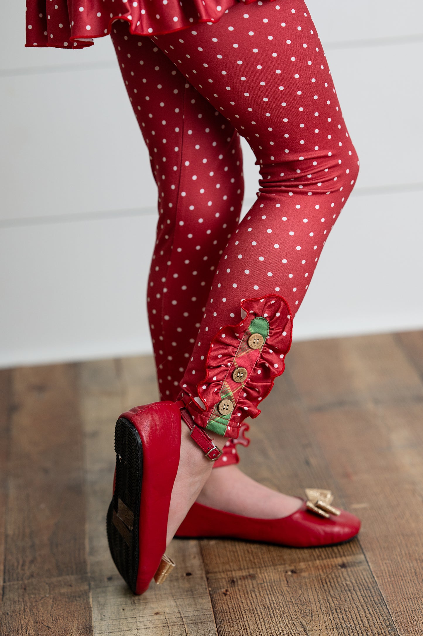 Holiday Plaid Pocket Pant Set