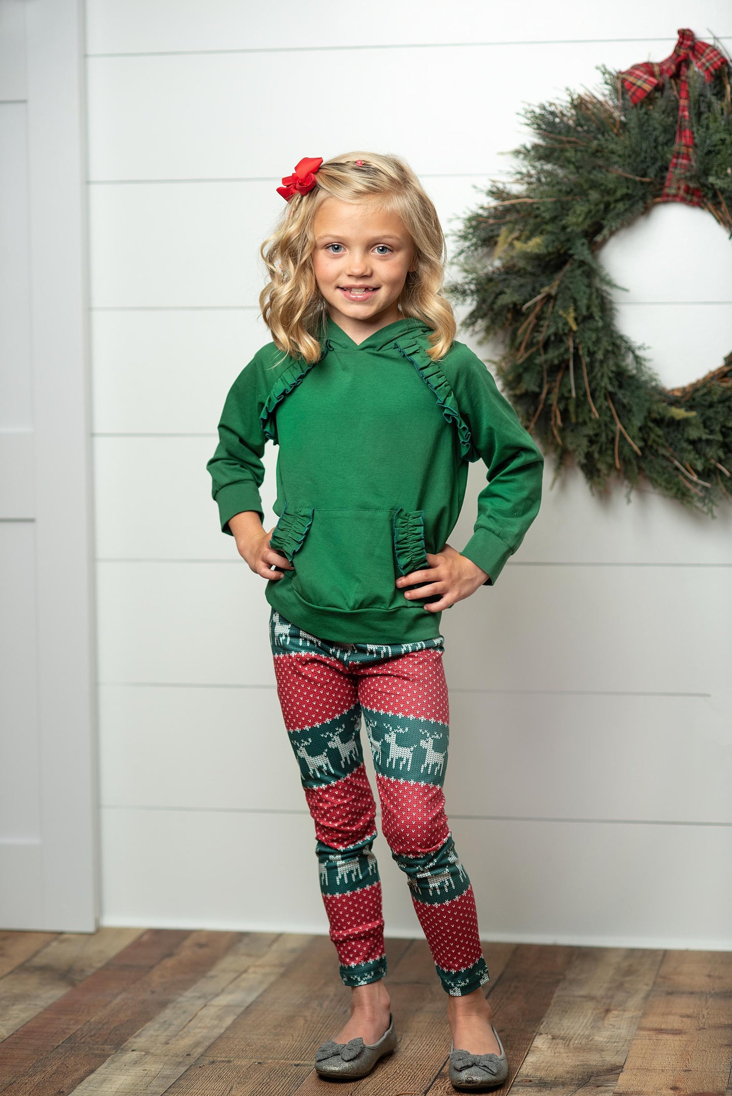 Deer Hoodie Leggings Set