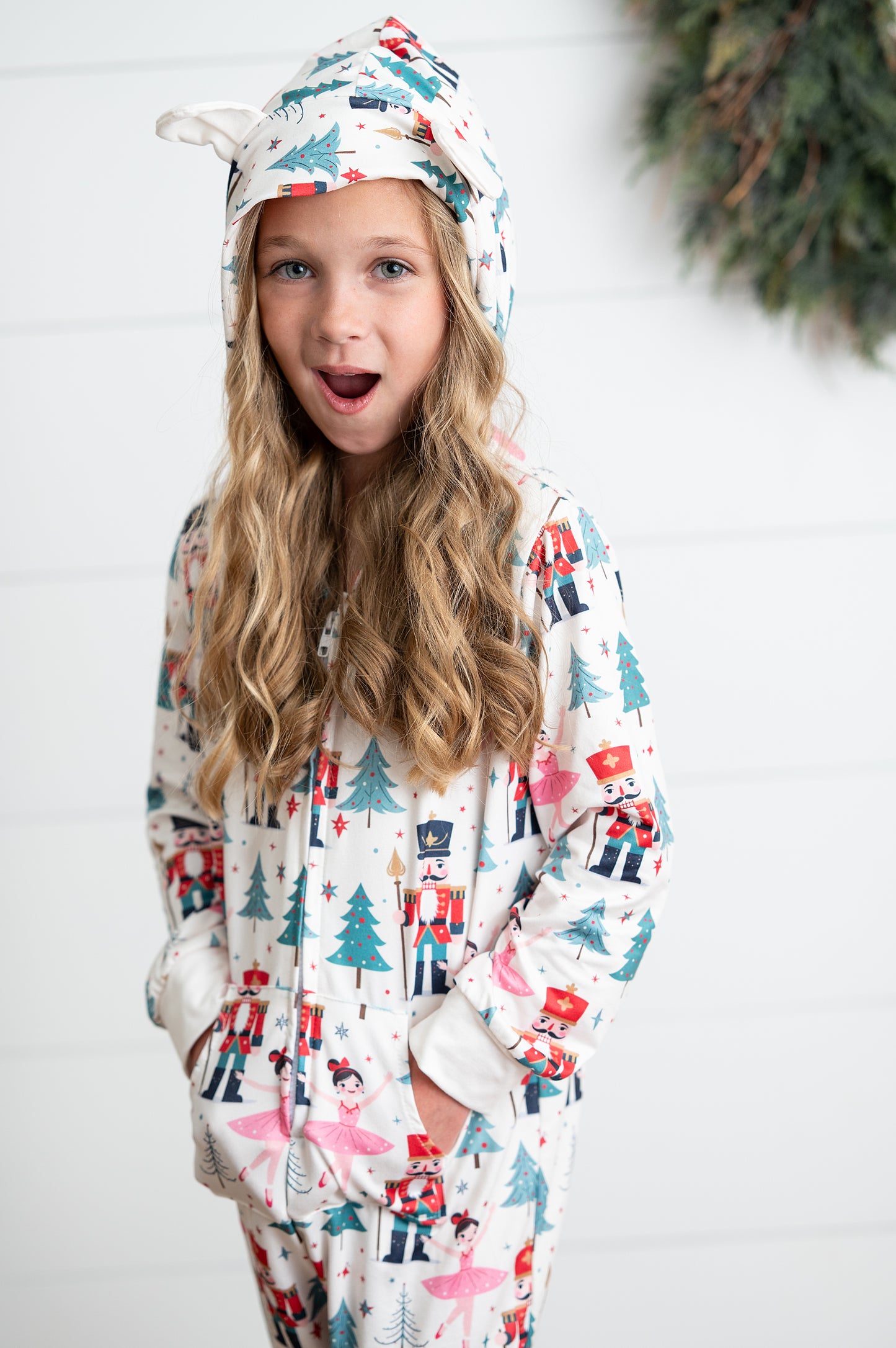 Nutcracker Zip Onesie Lounge Set