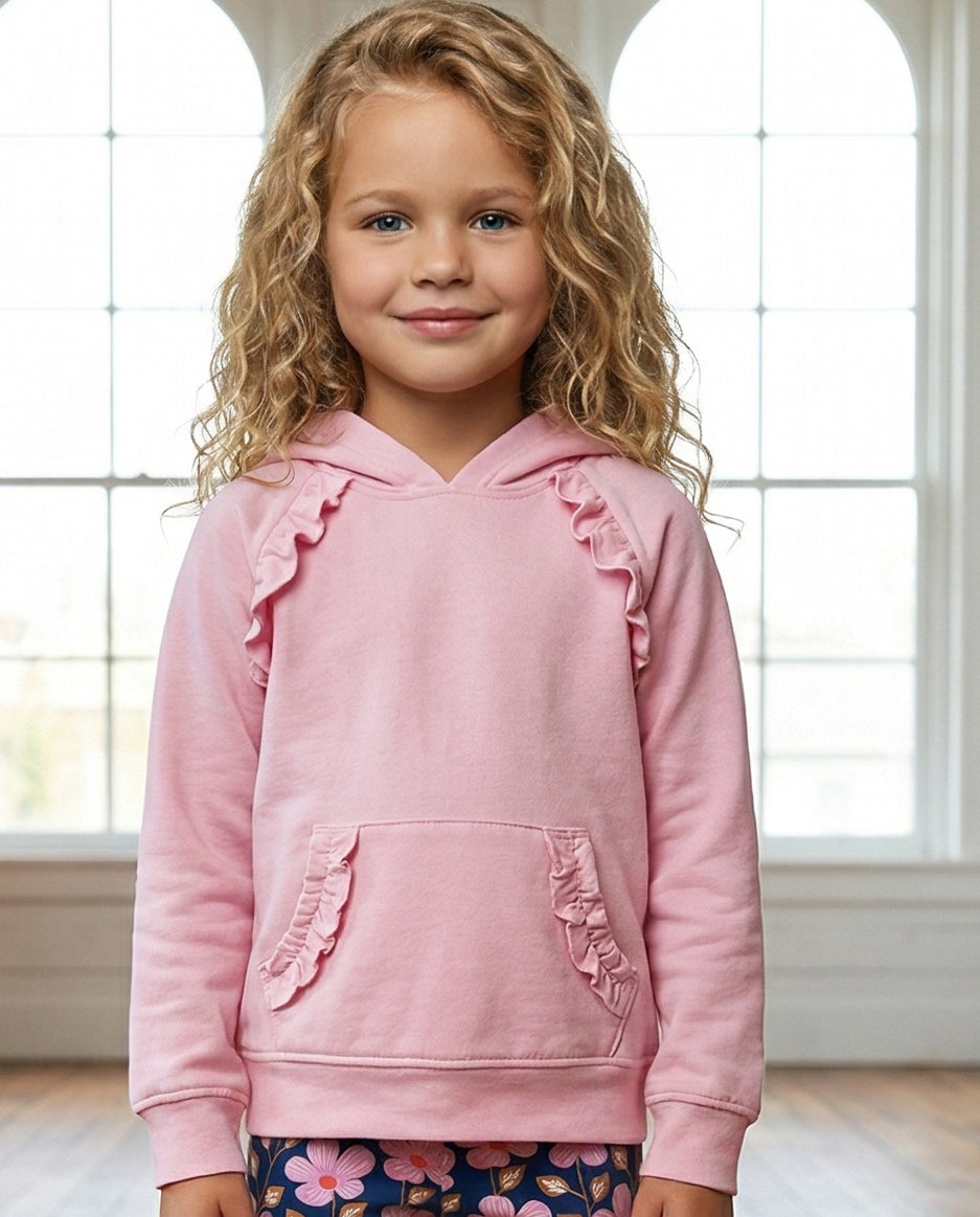 Annie Pink Bloom After Dusk Hooded Pant Set