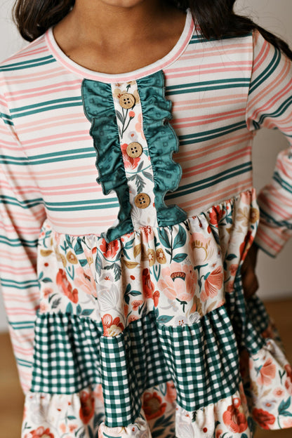 Bailey Woodland Bloom 3 Tiered Pant Set