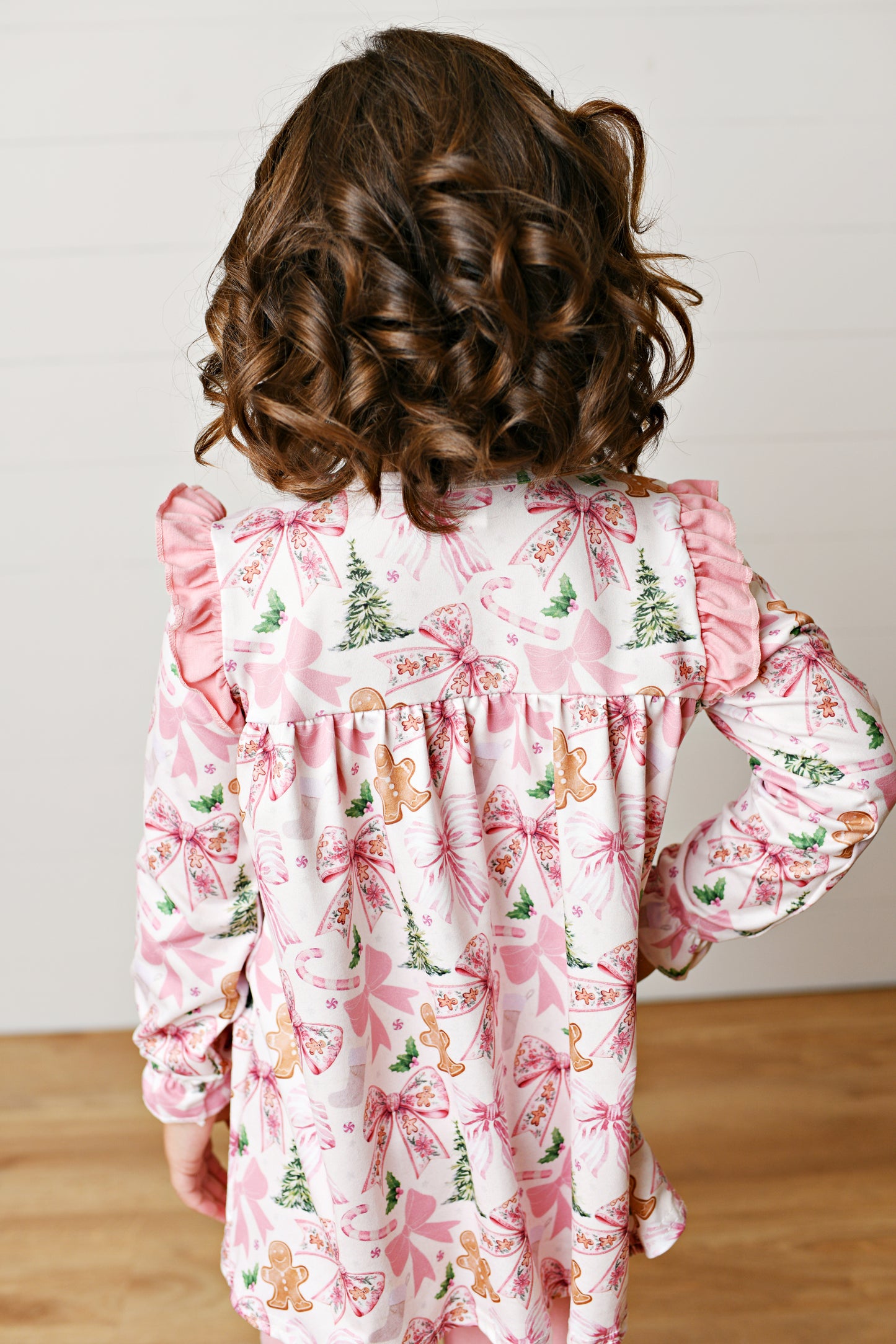 Bow Tied Christmas Pant Set