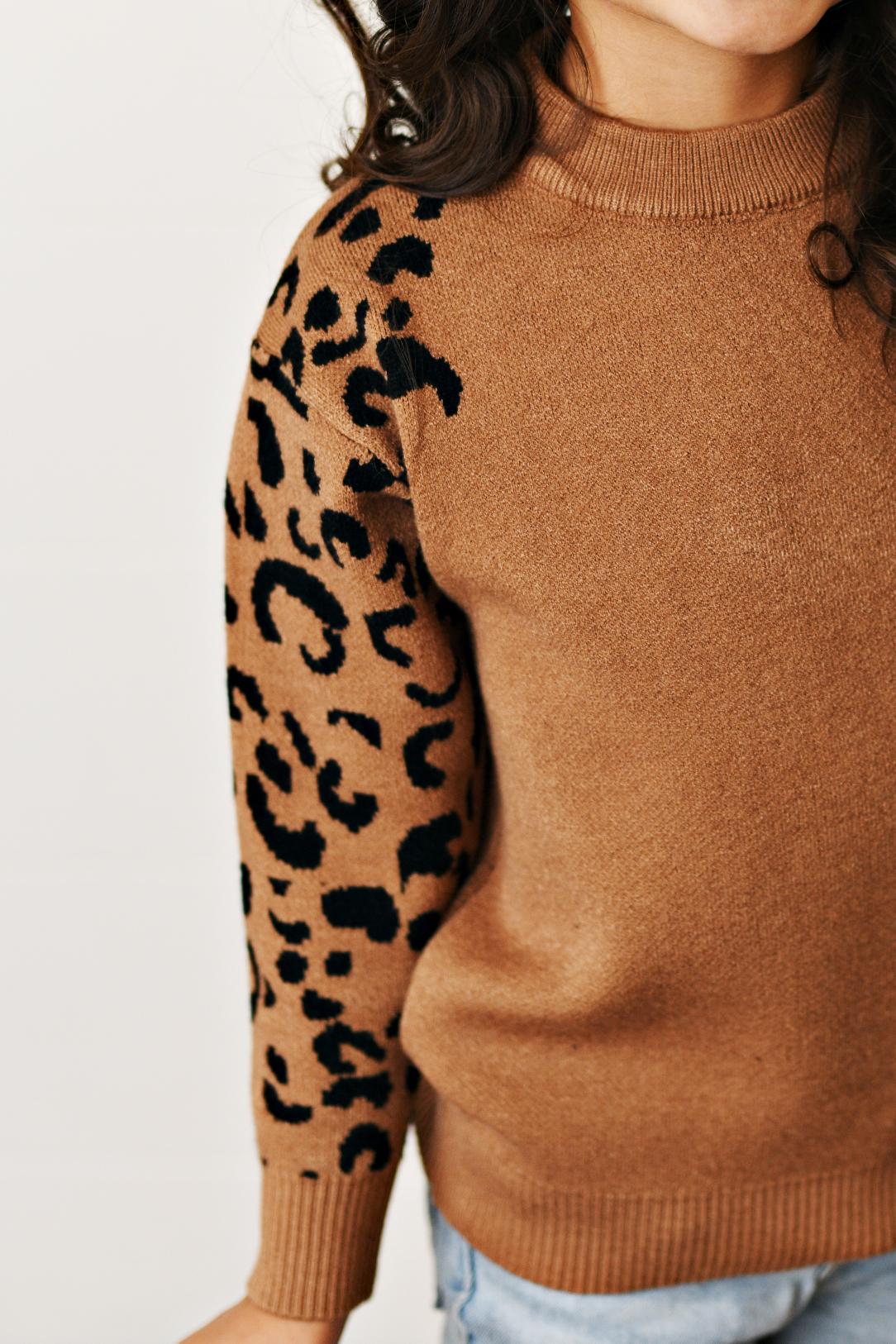 Brown Lep Sweater