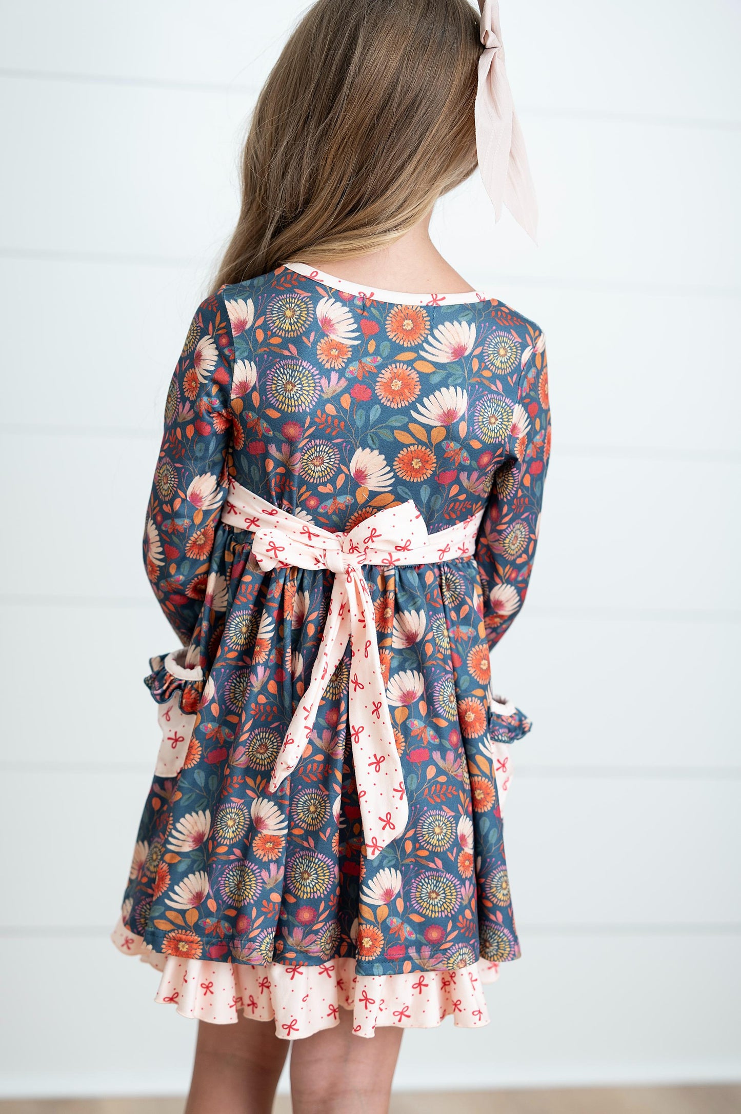 Camila Floral Bow Tie Dress