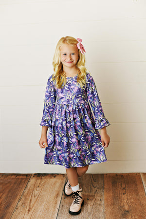 Claire Lavender Dress