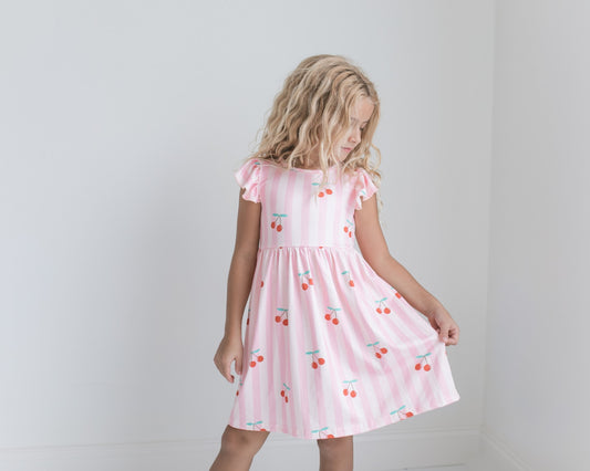 Claire Cherry Dress