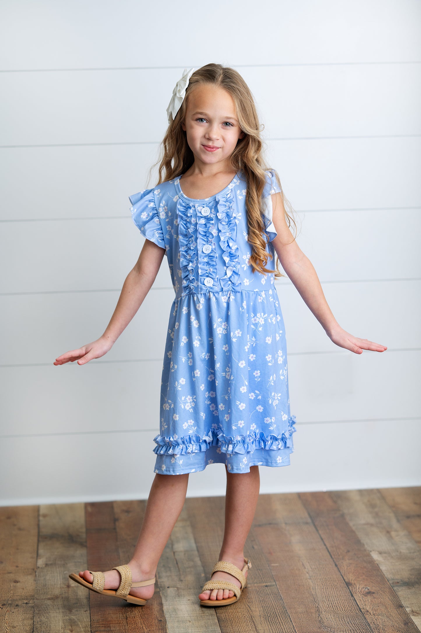 Dainty Periwinkle Dress