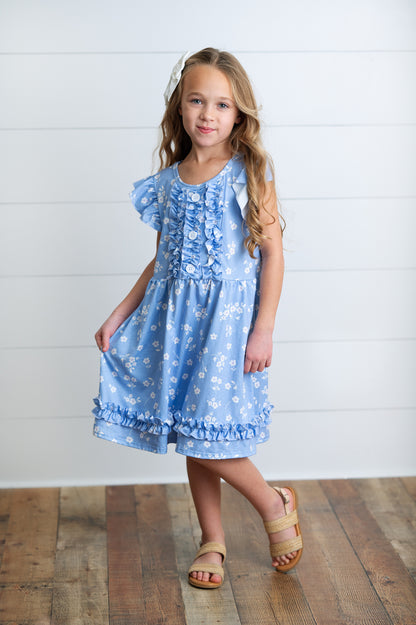 Dainty Periwinkle Dress