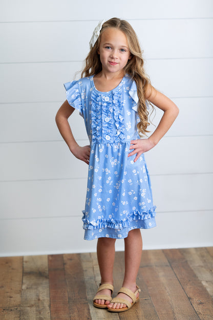 Dainty Periwinkle Dress