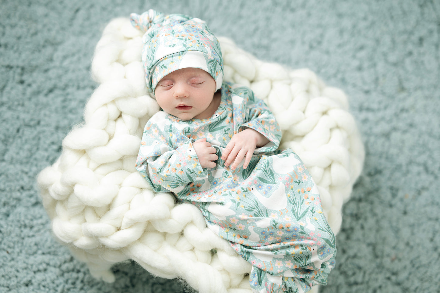 Duck Baby Gown