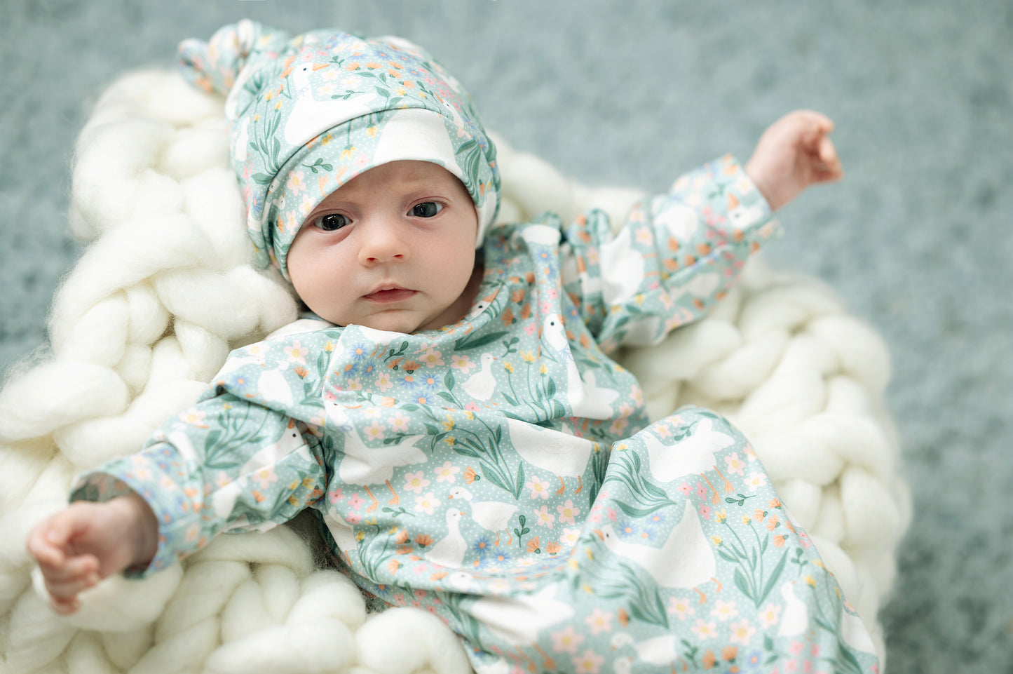 Duck Baby Gown