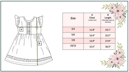 Sky Blue Flutter Dress