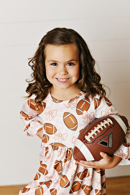 Emma Sideline Football Sweetie Dress