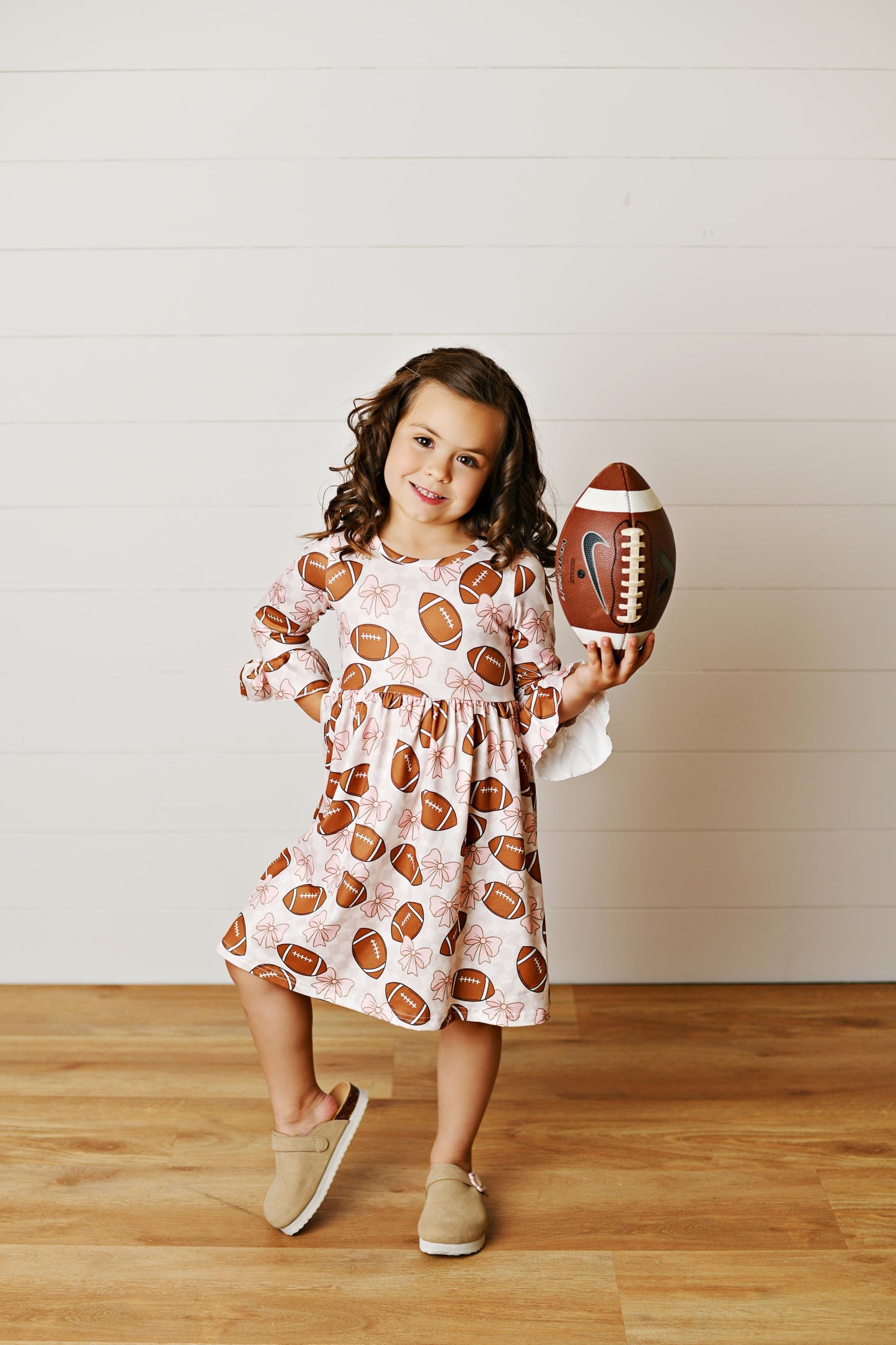Emma Sideline Football Sweetie Dress