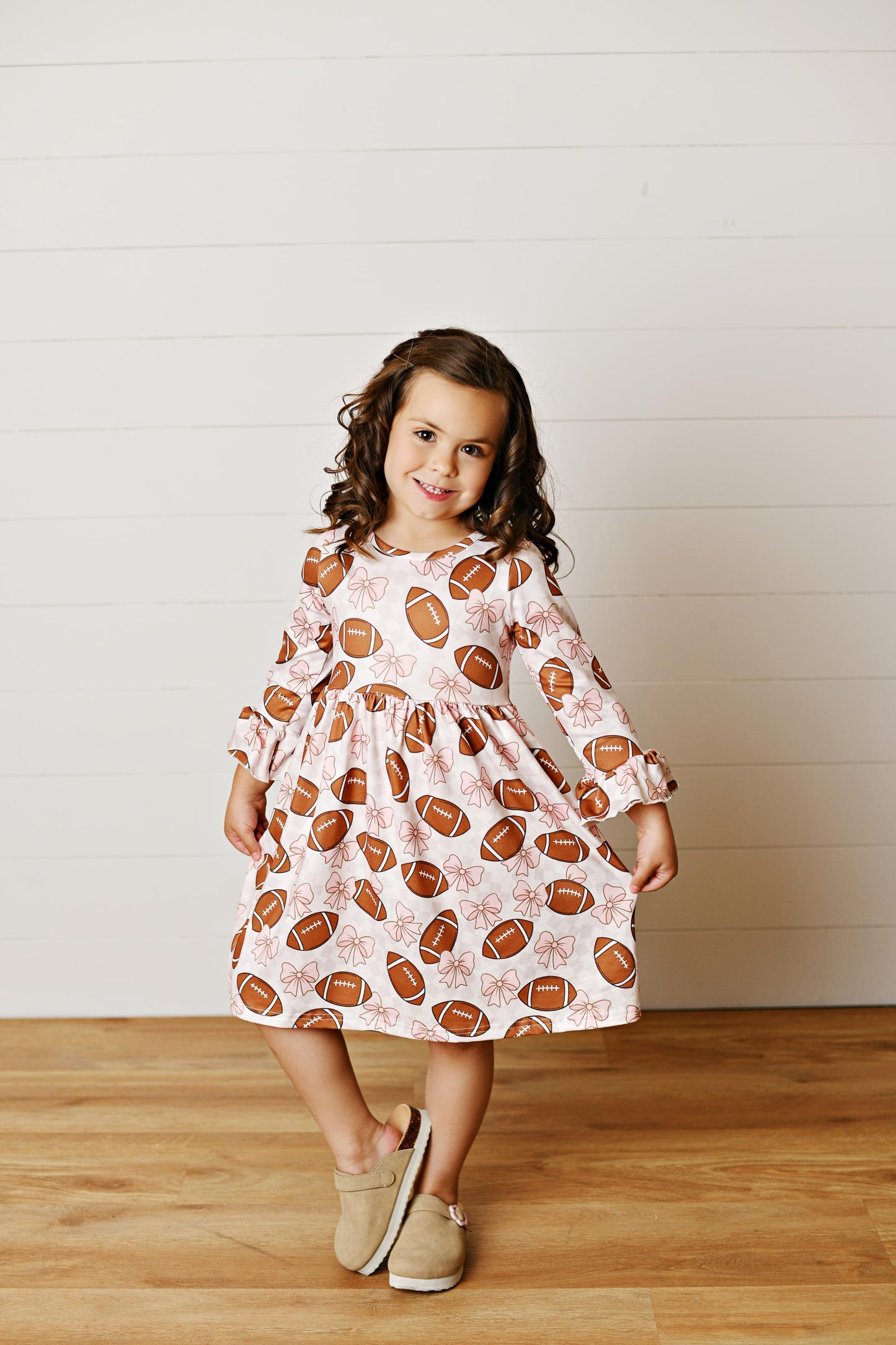 Emma Sideline Football Sweetie Dress