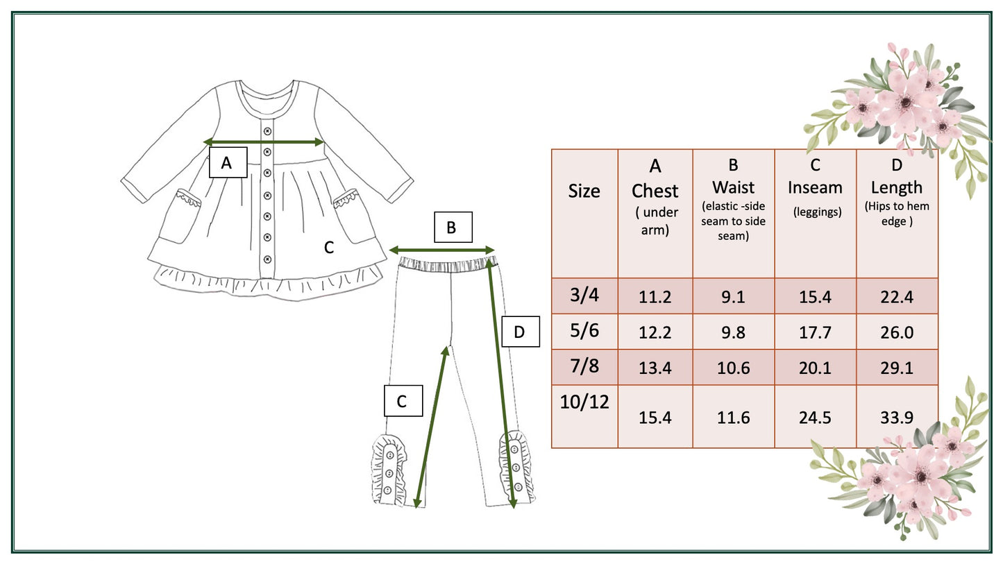 Lola Garden at Dusk Pocket Pant Set