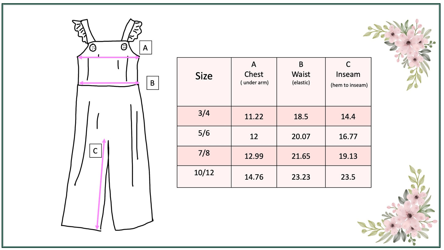 Amelia Daisy Jumpsuit