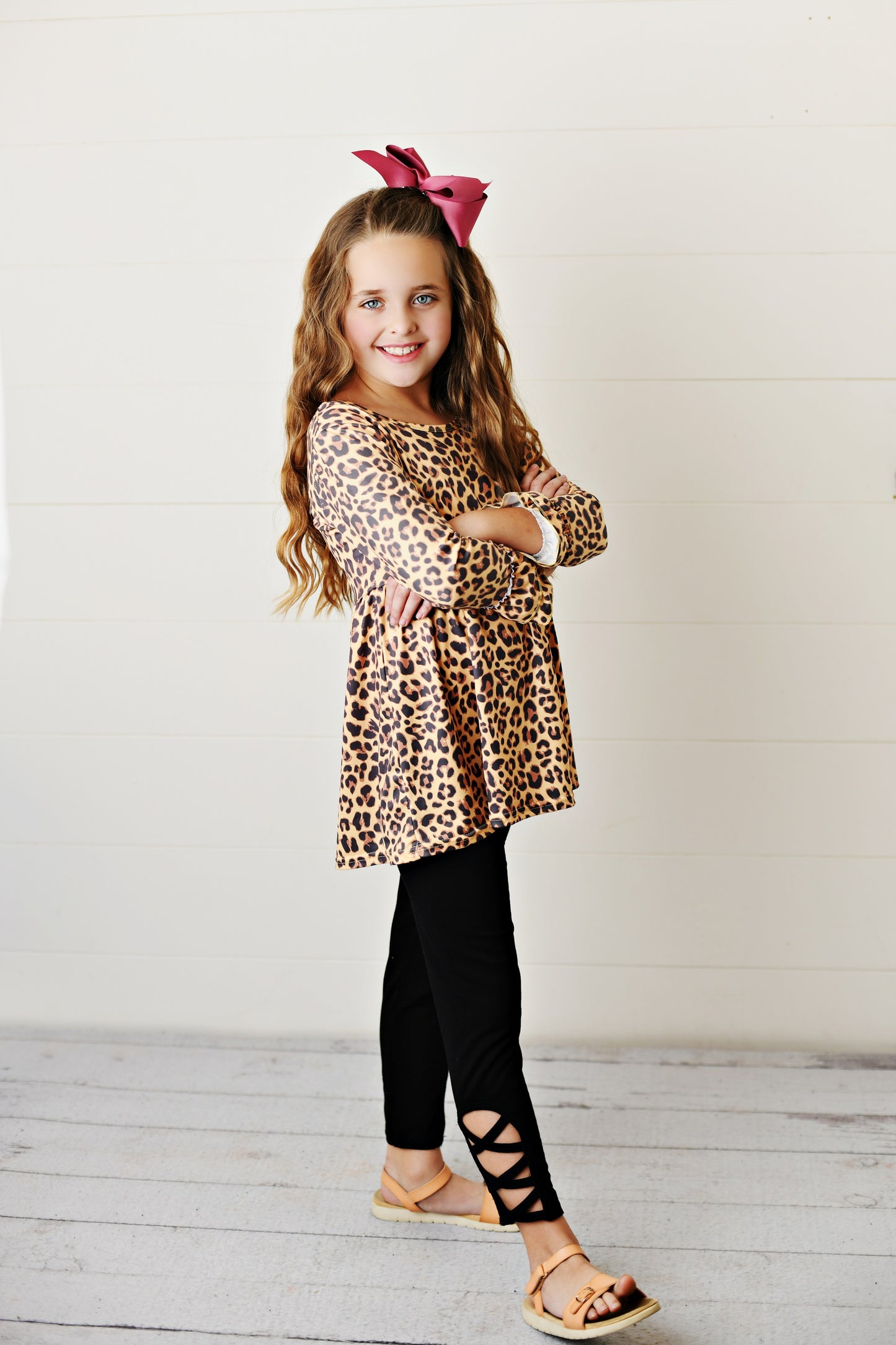 Leopard Leggings Set