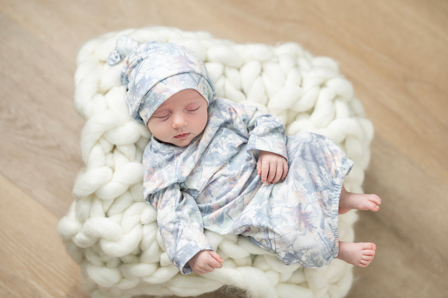 Light Camo Baby Gown