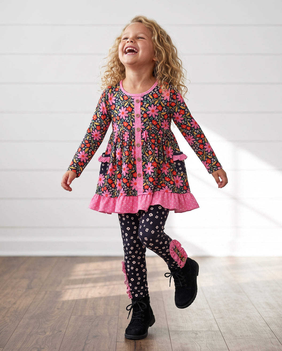 Lola Garden at Dusk Pocket Pant Set