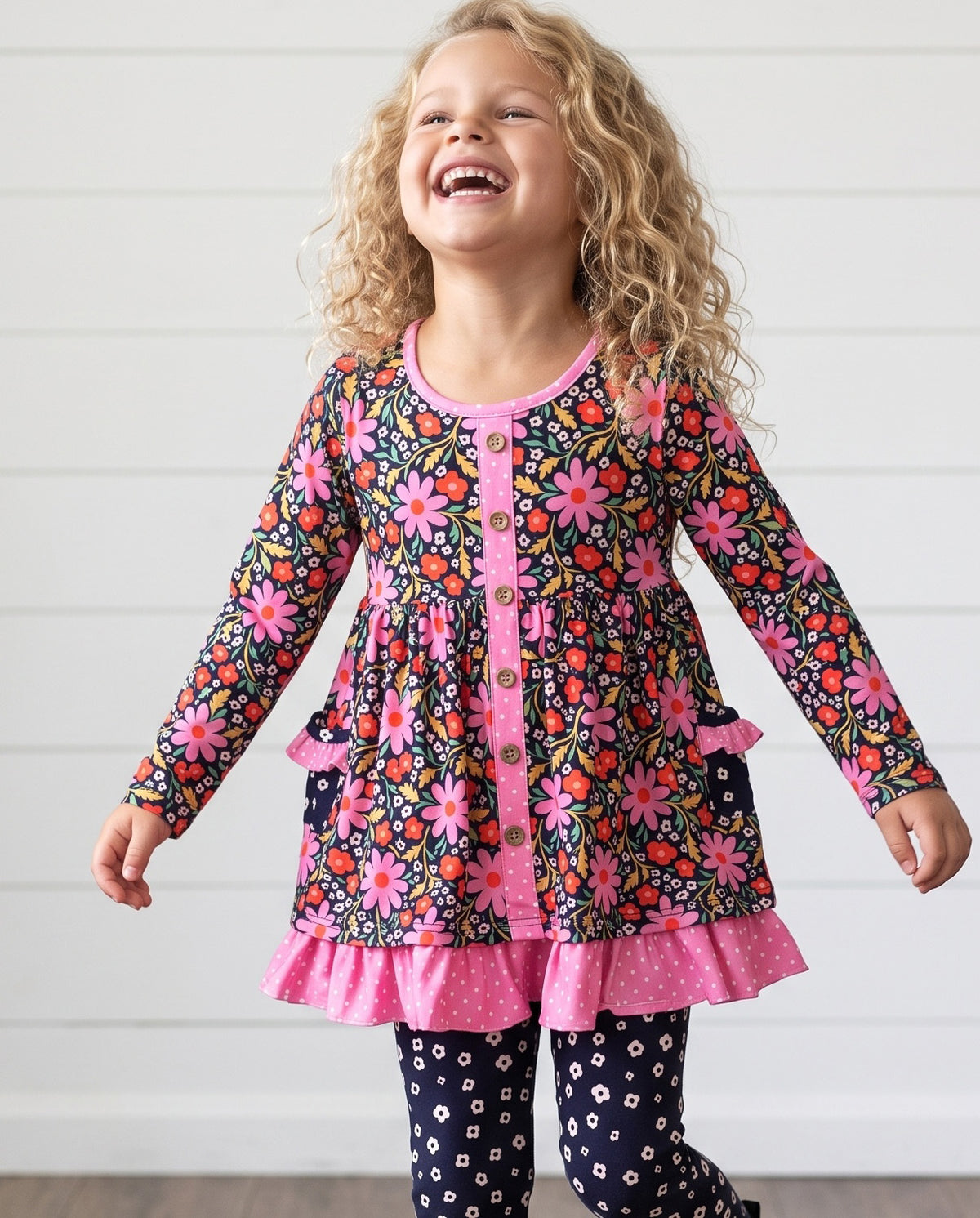 Lola Garden at Dusk Pocket Pant Set