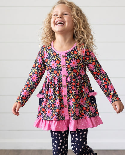Lola Garden at Dusk Pocket Pant Set