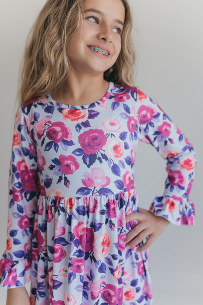 Olivia Winter Garden 3 Ruffle Dress