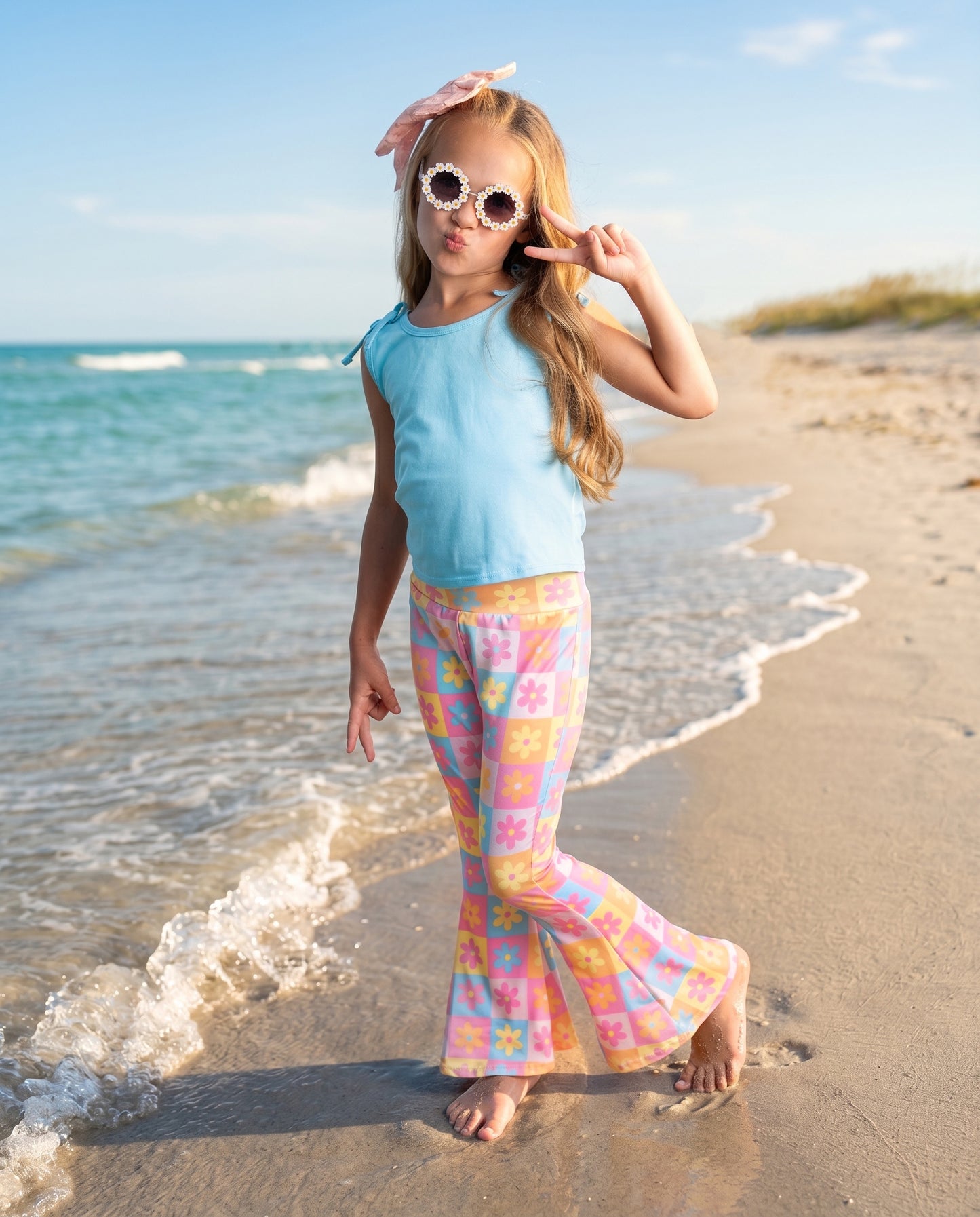 Flare Pastel Pant Set