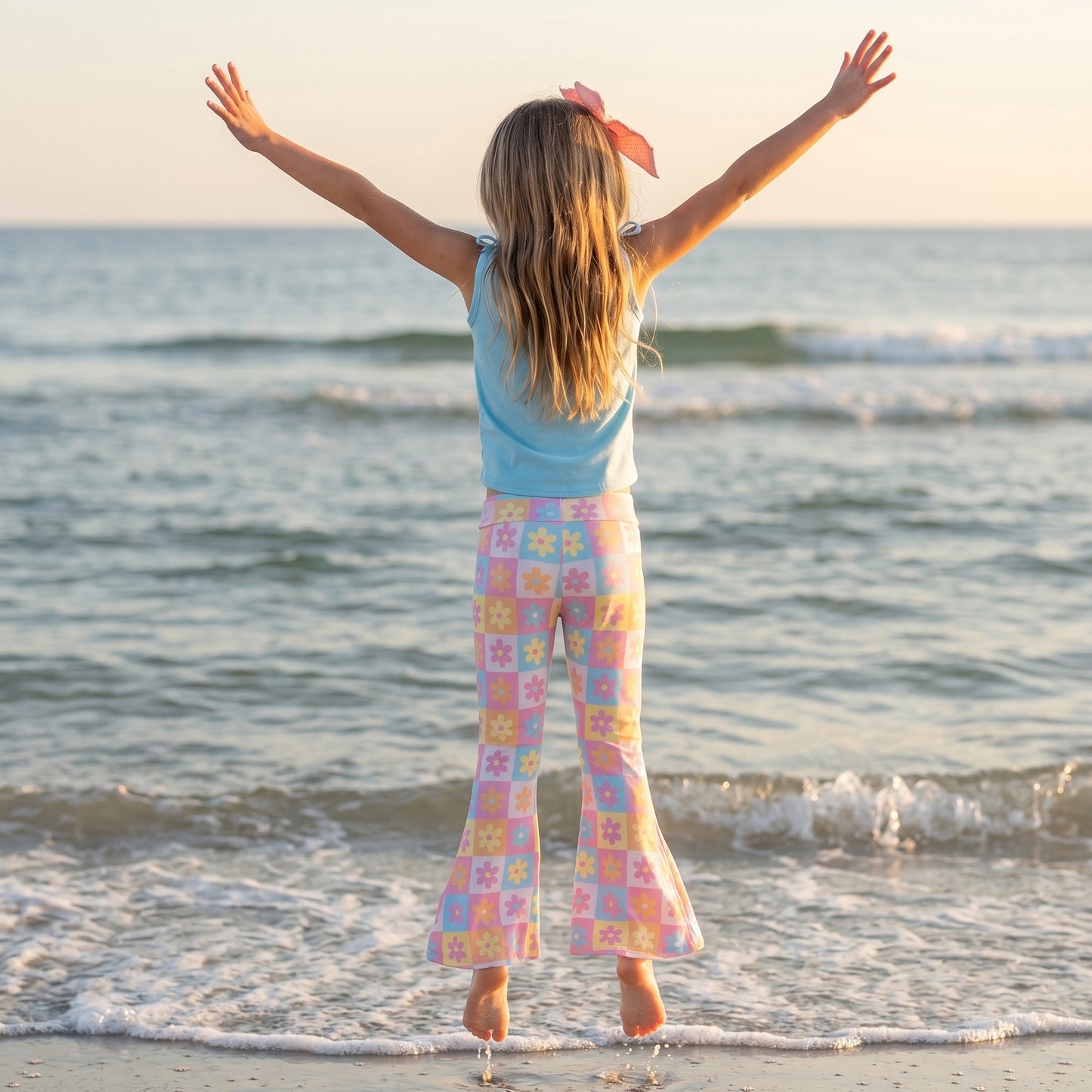 Flare Pastel Pant Set