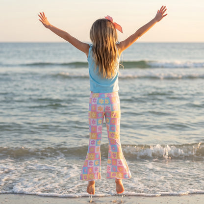 Flare Pastel Pant Set