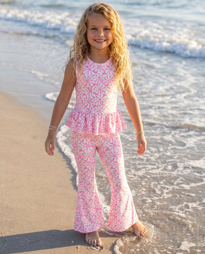 Pink Groove Pant Set
