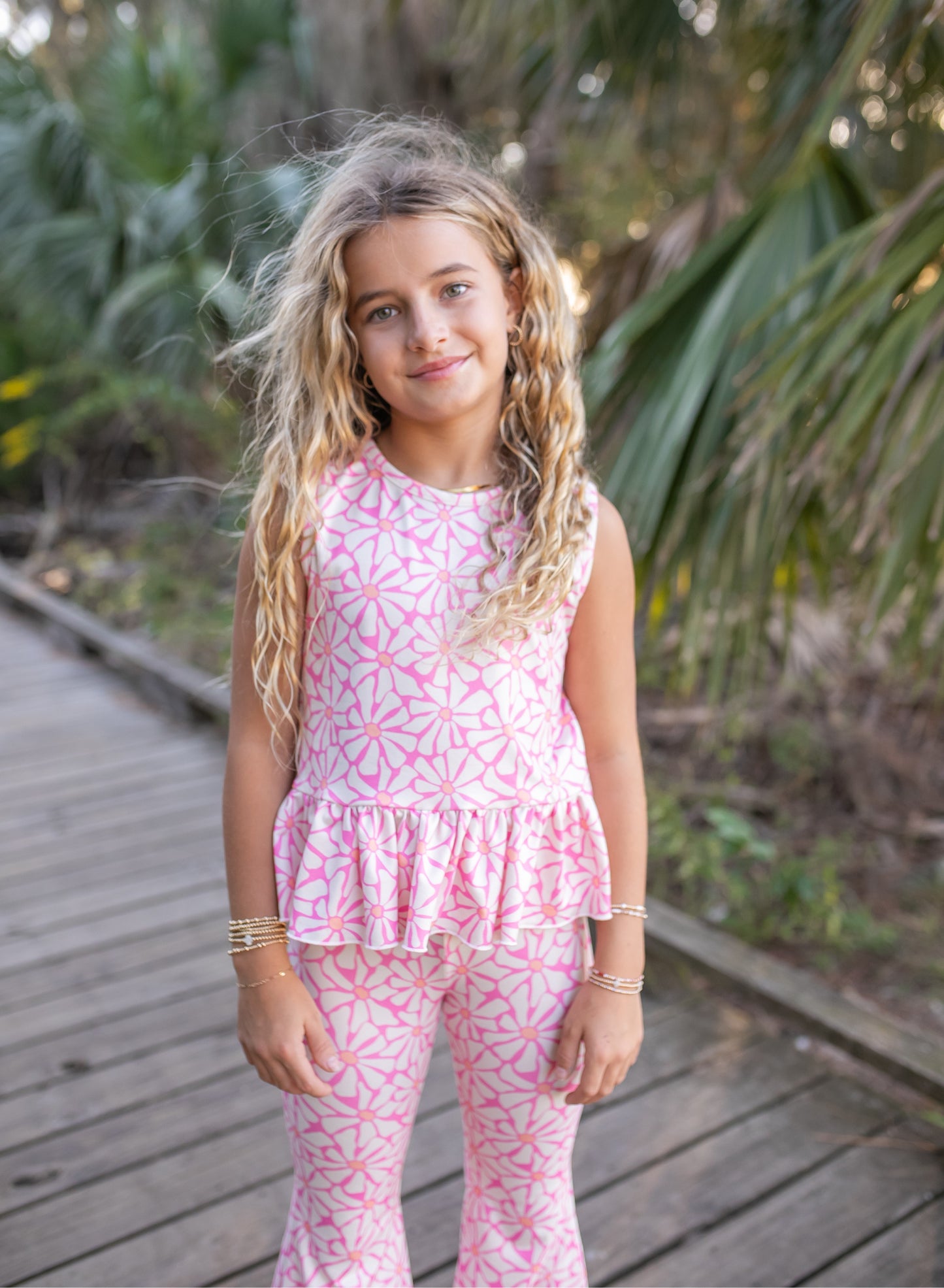 Pink Groove Pant Set
