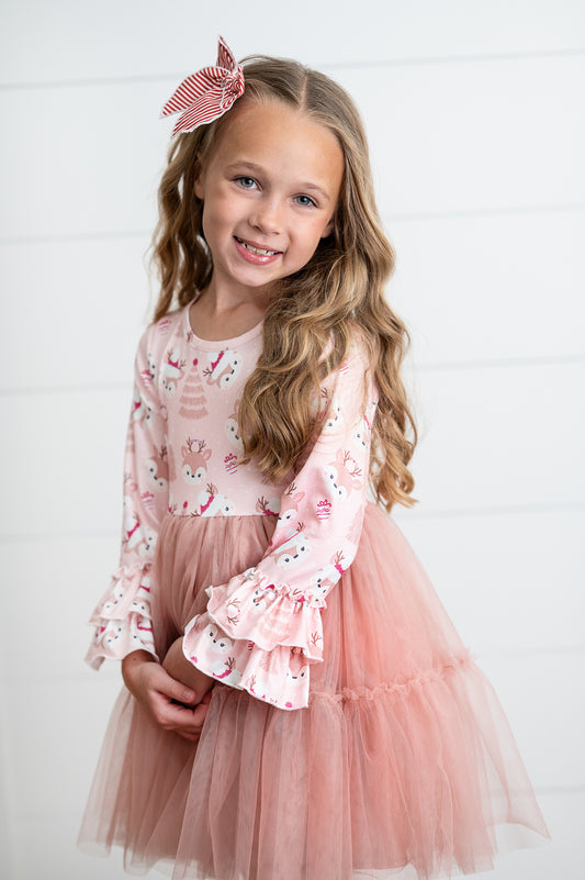 Reindeer Tulle Dress