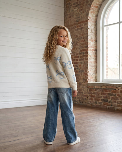 Blue Ribbon Sweater