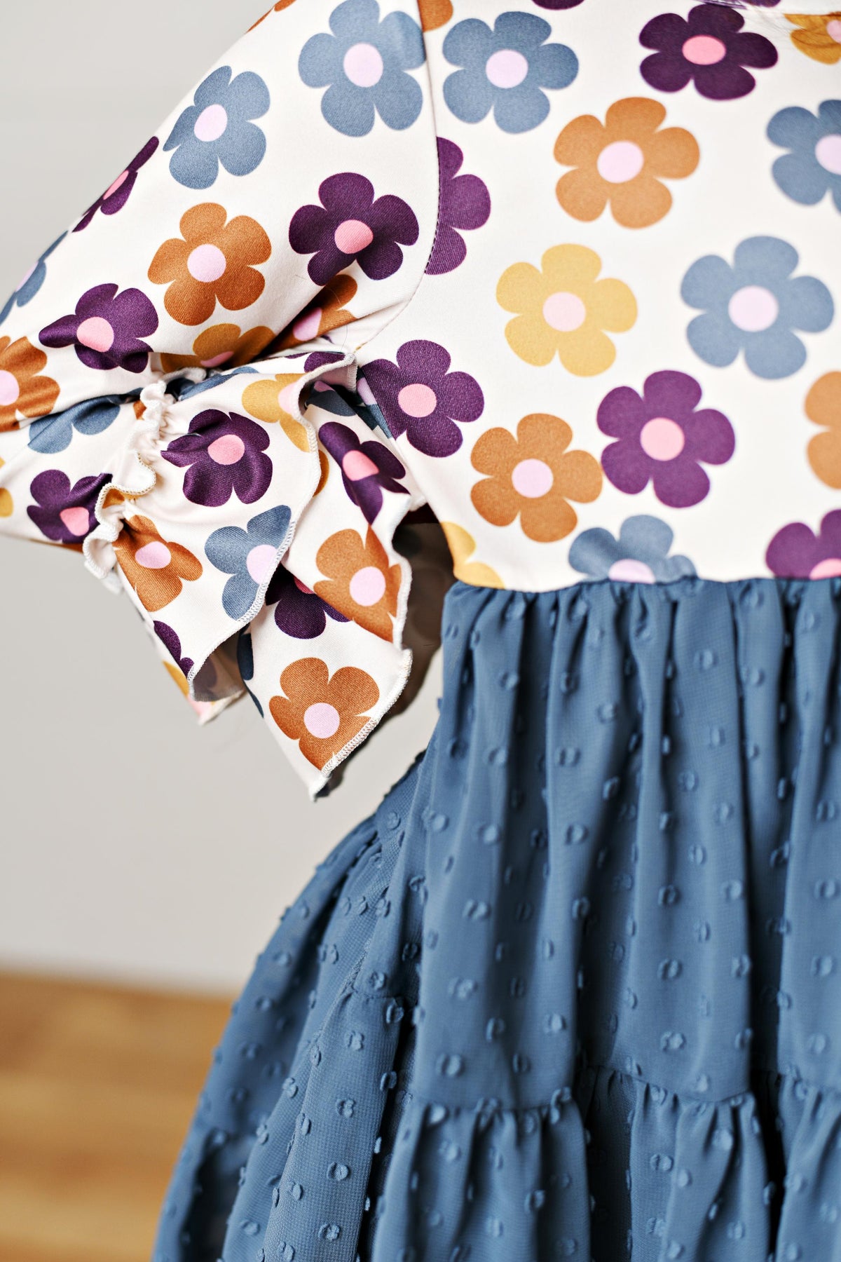 Zoey Twilight Teal Twirl Dress
