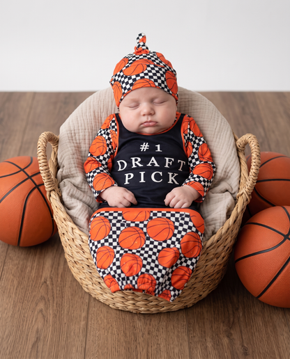 Basketball Jersey Baby Gown