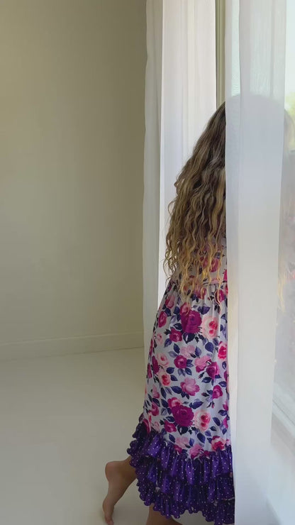 Olivia Winter Garden 3 Ruffle Dress