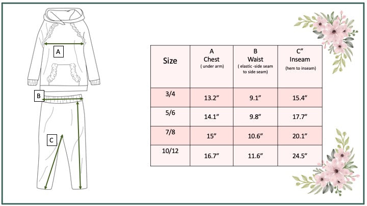 Annie Pink Bloom After Dusk Hooded Pant Set