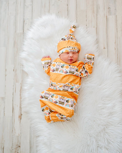 Bee Baby Gown