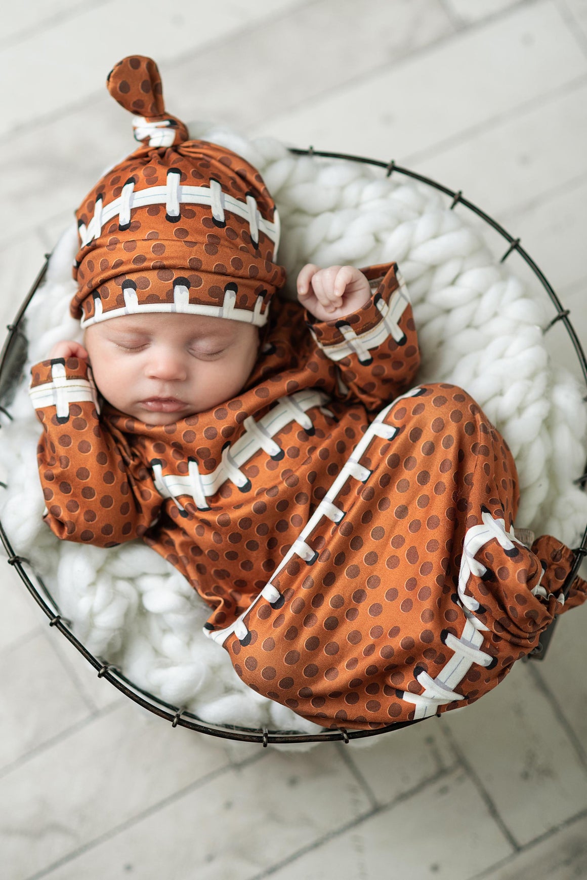 Football Baby Gown
