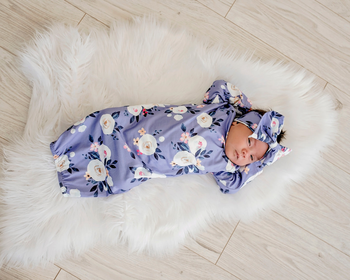 Lavender Baby Gown