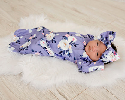 Lavender Baby Gown